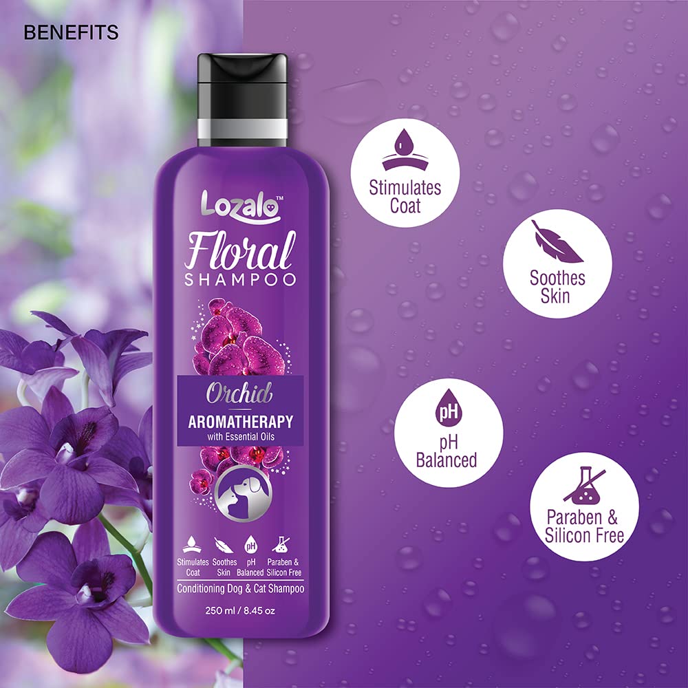Lozalo Floral Aromatherapy Pet Conditioning Shampoo