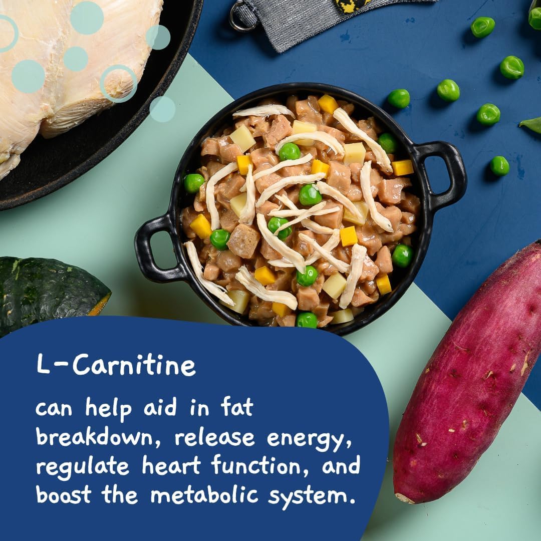 Moochie Wet Dog Food, Grain Free Gavy Meal, Weight Control with Turkey, Sweet Potato, Pumpkin and Green Peas, High Protein Dogs Gravy Foods, Non-Veg Pet Meals for Dogs