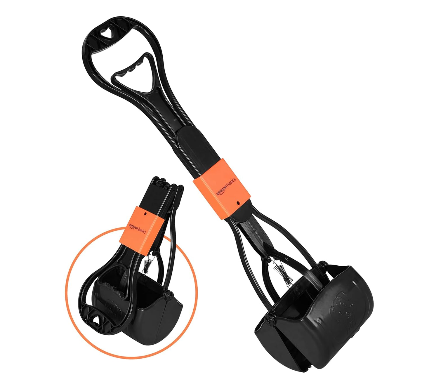 Pet Pooper Scooper Portable Handle Cleaning Pickup Clip Poop Scoop for Dog and Cat Animal Waste