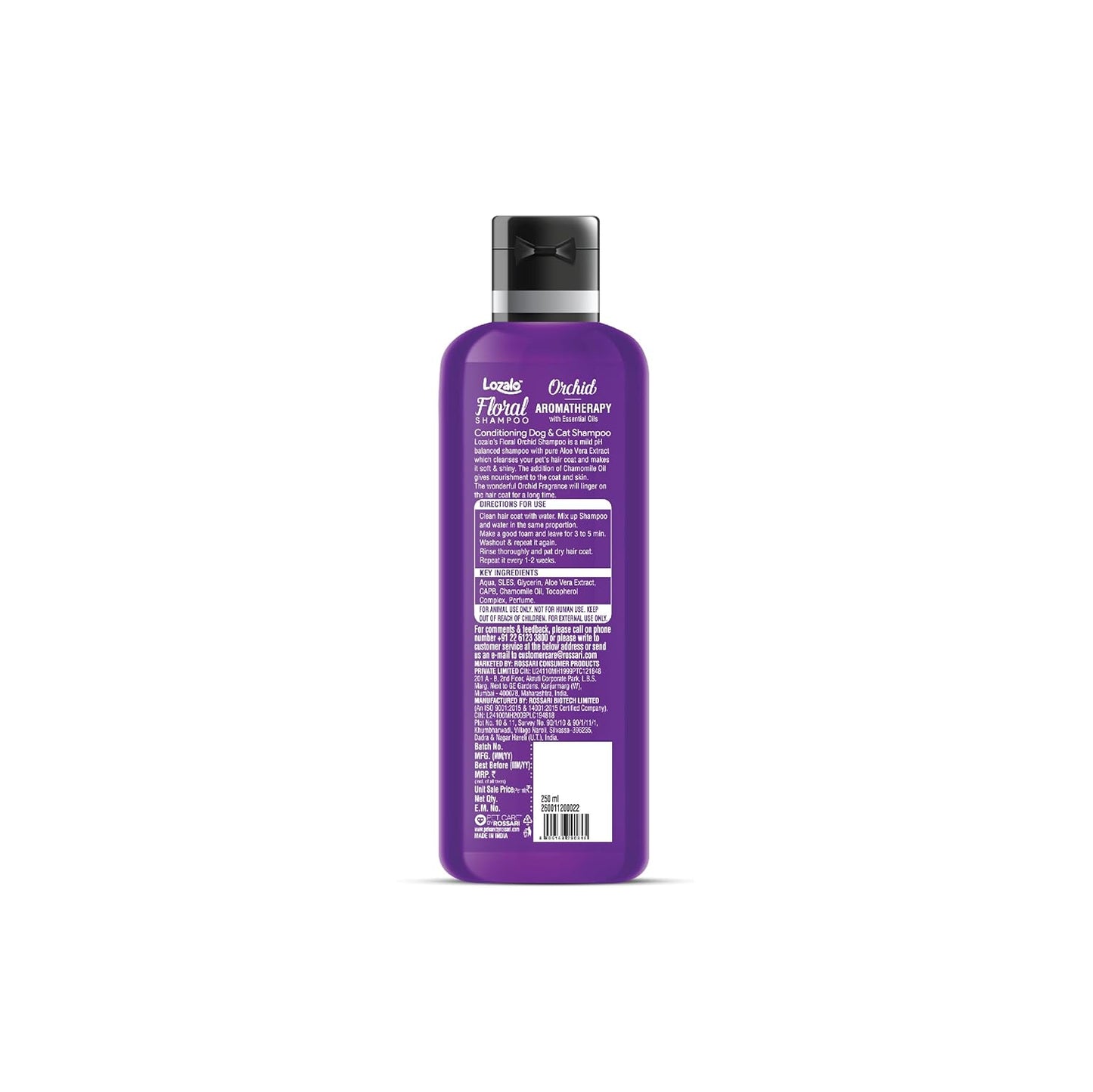 Lozalo Floral Aromatherapy Pet Conditioning Shampoo