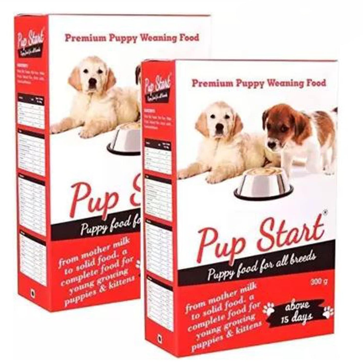Pup Start Puppy Powder Dog Food for All Breeds, Milk Flavour | Pup Start Dog Cerelac Food for All Breeds, Puppy Weaning Diet Dry Food Supplement