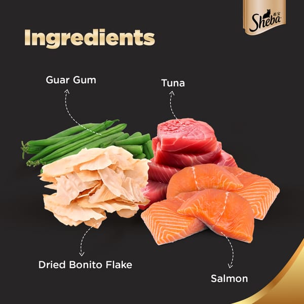 Sheba Maguro & Bream Fish Mix Premium Cat Wet Food