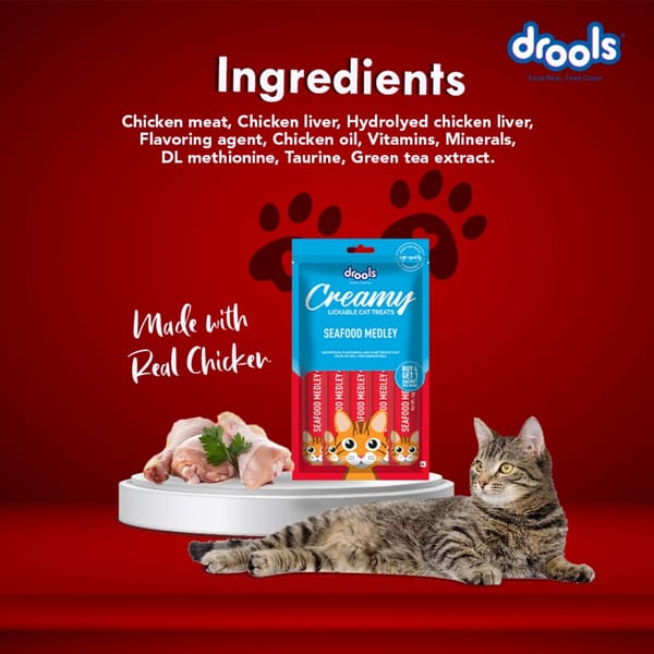 Drools seafood melody Creamy Cat Treats
