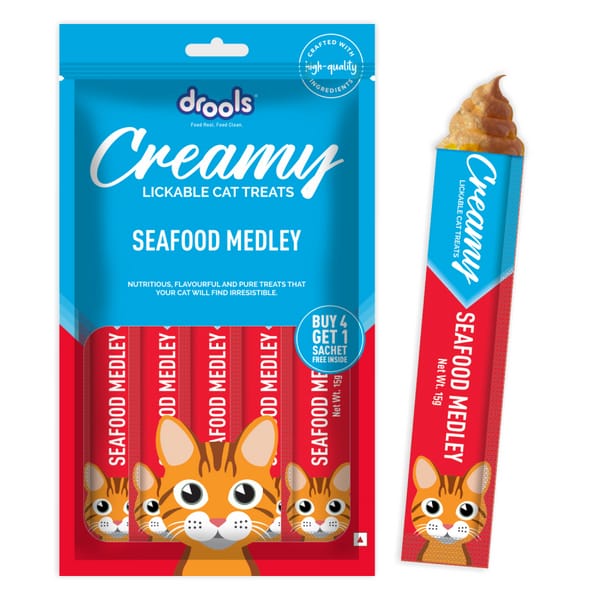 Drools seafood melody Creamy Cat Treats