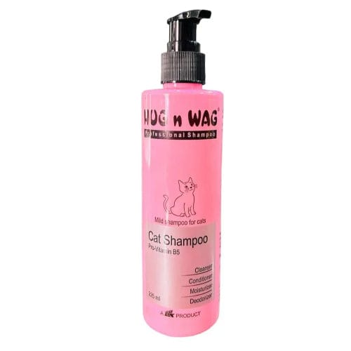 Hug n Wag Professional Mild Cat Shampoo with Pro Vitamin B5 225ml