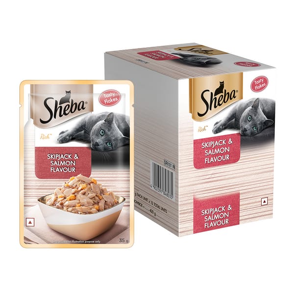 Sheba Maguro & Bream Fish Mix Premium Cat Wet Food