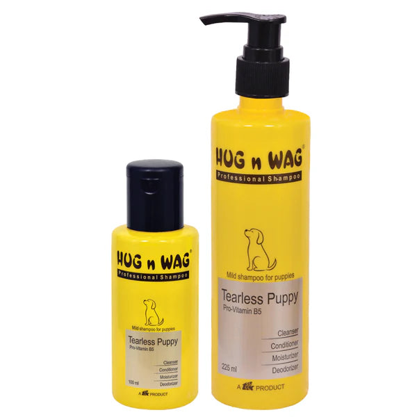 Ttk Hug n Wag Professional Tearless Puppy Shampoo with Pro Vitamin B5 225 ml