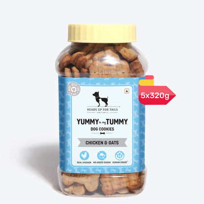 Yummy in my Tummy Chicken & Oats Dog Biscuits 320gm
