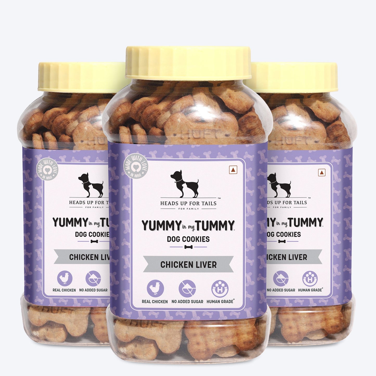 Yummy in my Tummy Chicken Liver Dog Biscuits 320 gm