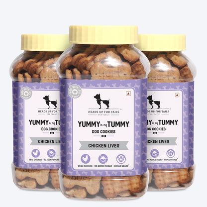 Yummy in my Tummy Chicken Liver Dog Biscuits 320 gm