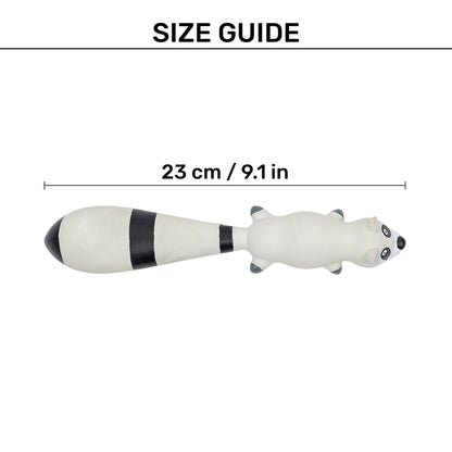 Raspy Squeaky Chew Toy For Puppies & Small Dogs - Grey