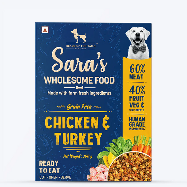 HUFT Sara's Wholesome Grain Free Chicken & Turkey Dog Wet Food