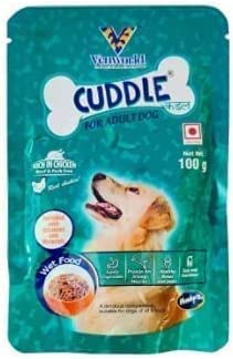 Venworld Cuddle Wet Dog Food, For Adult Dog, Rich In Chicken 100 Gms