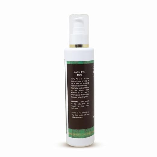 Oh My Dog Wild Pet Deodorant Spray Control Body Odour & Keep Coat Smelling Fresh for Dogs, Puppies, Cats and Kittens - 200ml