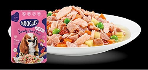 PETS EMPIRE Moochie Wet Dog Food Combo, Grain Free Gavy Meal, No Artificial Flavours, High Protein Dogs Gravy Foods, Non-Vegetarian Pet Meals, All Flavour Mix for Dogs, Puppy