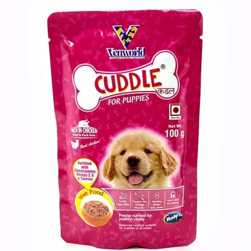 Venworld Cuddle Gravy, Wet Dog Food, For Puppy, Rich In Chicken 100 Gms