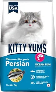 Kitty Yums Ocean Fish Persian Cat Dry Food