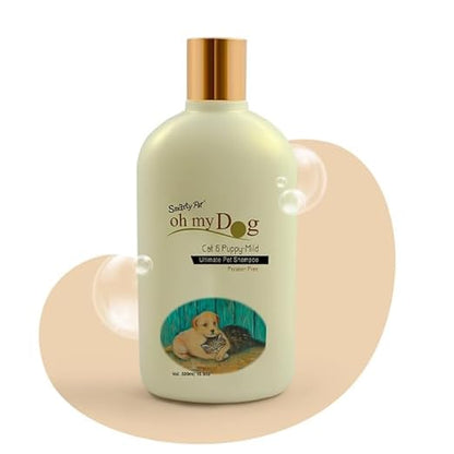 Oh My Dog Smarty Pet Shampoo, Paraben-Free, 500 ml Sold by Barkz and Mewz (Cat & Puppy)