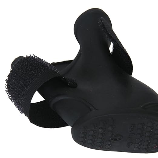 Pet Dog Waterproof Skidproof Rain Shoes Boot Size M Black|Anti-Slip Sole & Skid-Proof, Outdoor Rain Boots for Dogs, Four Ways Stretch Paw Protectors Shoe|