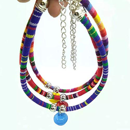 Cat Necklace Collar with Bell Cat Collar Charm Kitten Collar Charm