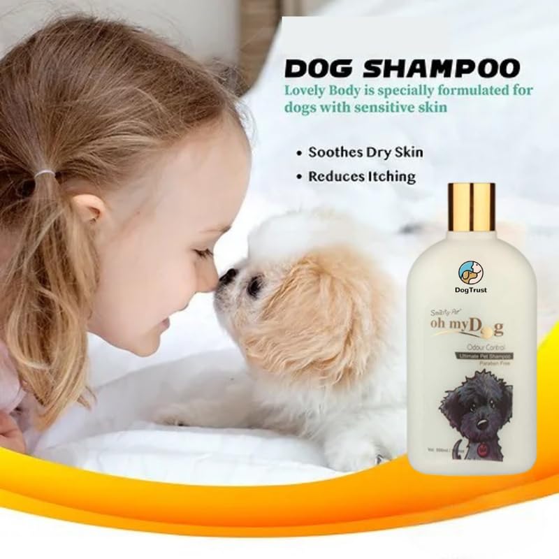 Oh My Dog Paraben Free Ultimate Pet Shampoo for Puppies & Dogs Odour Control 500 Ml
