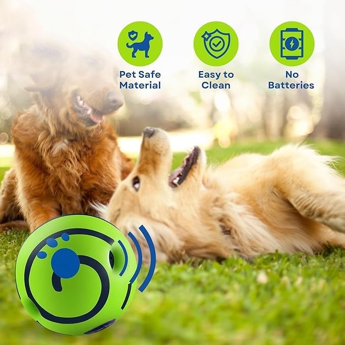 Sound Ball Toy for Dogs and Puppies| Fun Squeaky Sounds | Pet-Safe Materials| Suitable for All Dog Breeds | Fun Dog Toy