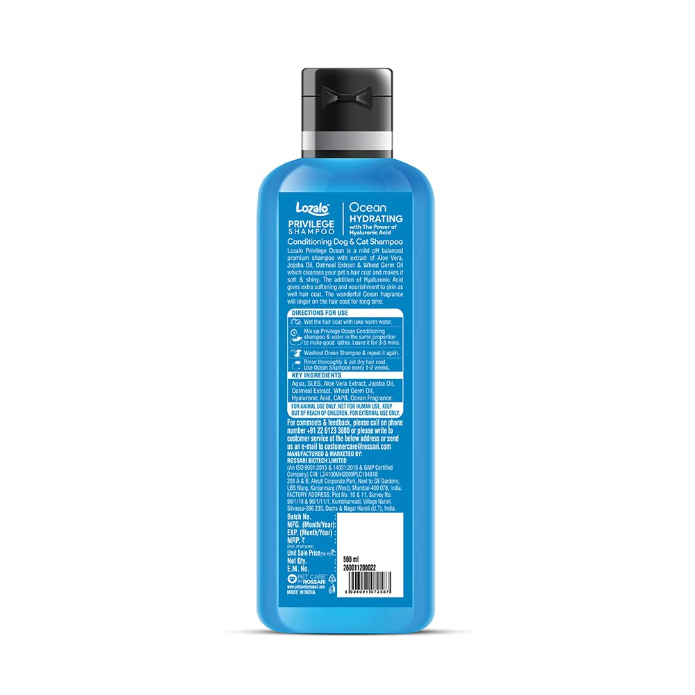 Lozalo Privilege Pet Conditioning Shampoo