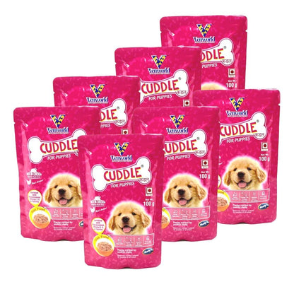 Venworld Cuddle Gravy, Wet Dog Food, For Puppy, Rich In Chicken 100 Gms
