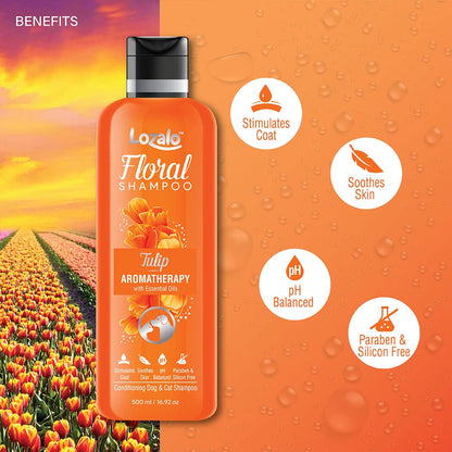 Lozalo Floral Aromatherapy Pet Conditioning Shampoo