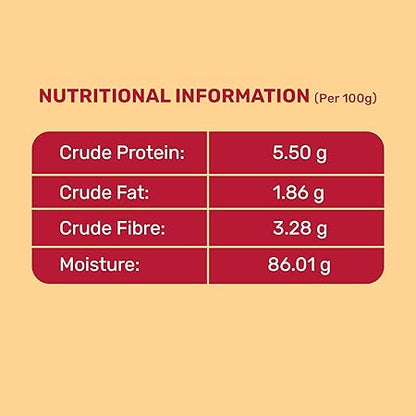 Hearty by Heads Up For Tails - Shredded Chicken & Pumpkin in Gravy Dog Wet Food | Real Chicken and Veggies | No Artificial Preservatives | Wet Dog Food Suitable for All Breeds