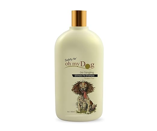 Oh My Dog Detangling Shampoo for Dogs and Puppies - 500ml | Paraben & Cruelty-Free Ultimate Pet Shampoo | Shiny, Soft and Tangle-Free Fur | Suitable for All Breeds and Sizes