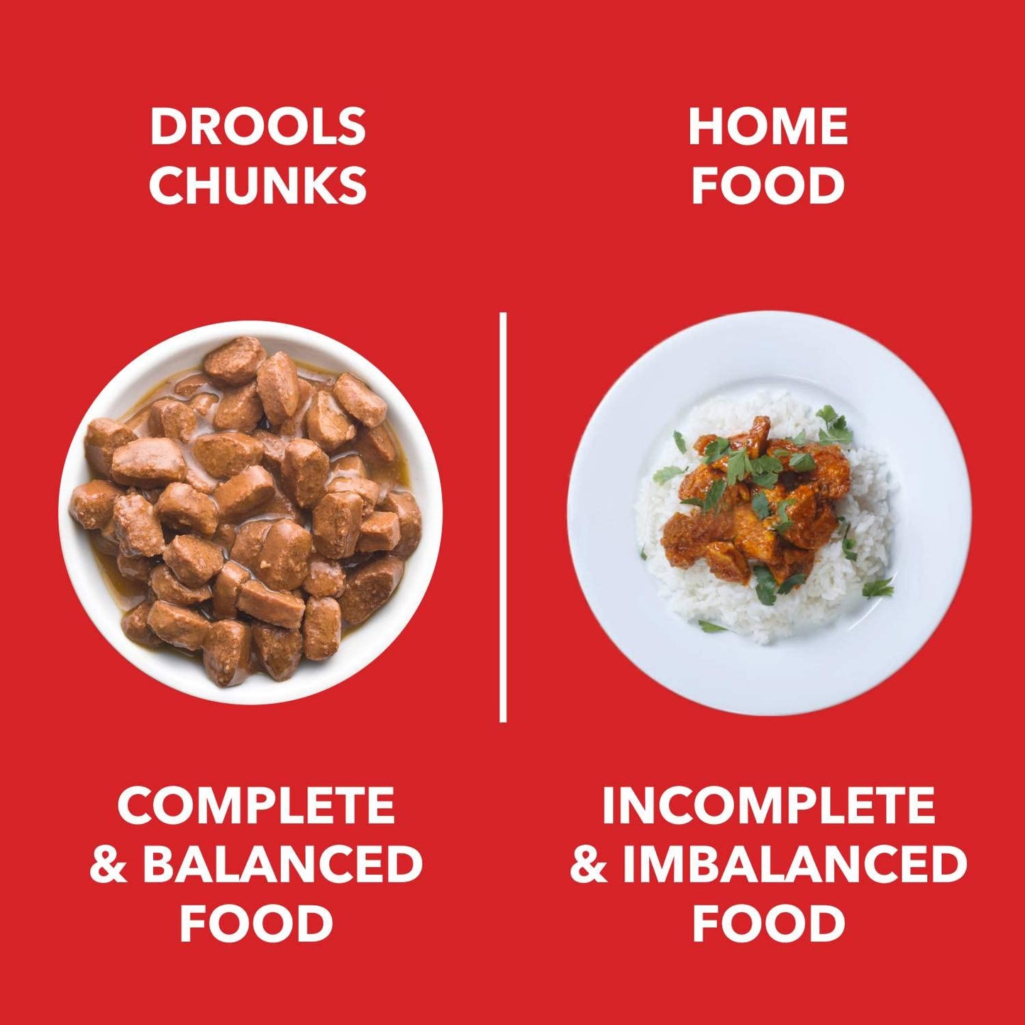 Drools  Wet Dog Food Real Chicken and Chicken Liver Chunks Gravy 0.9 Kg ..Pack of 6