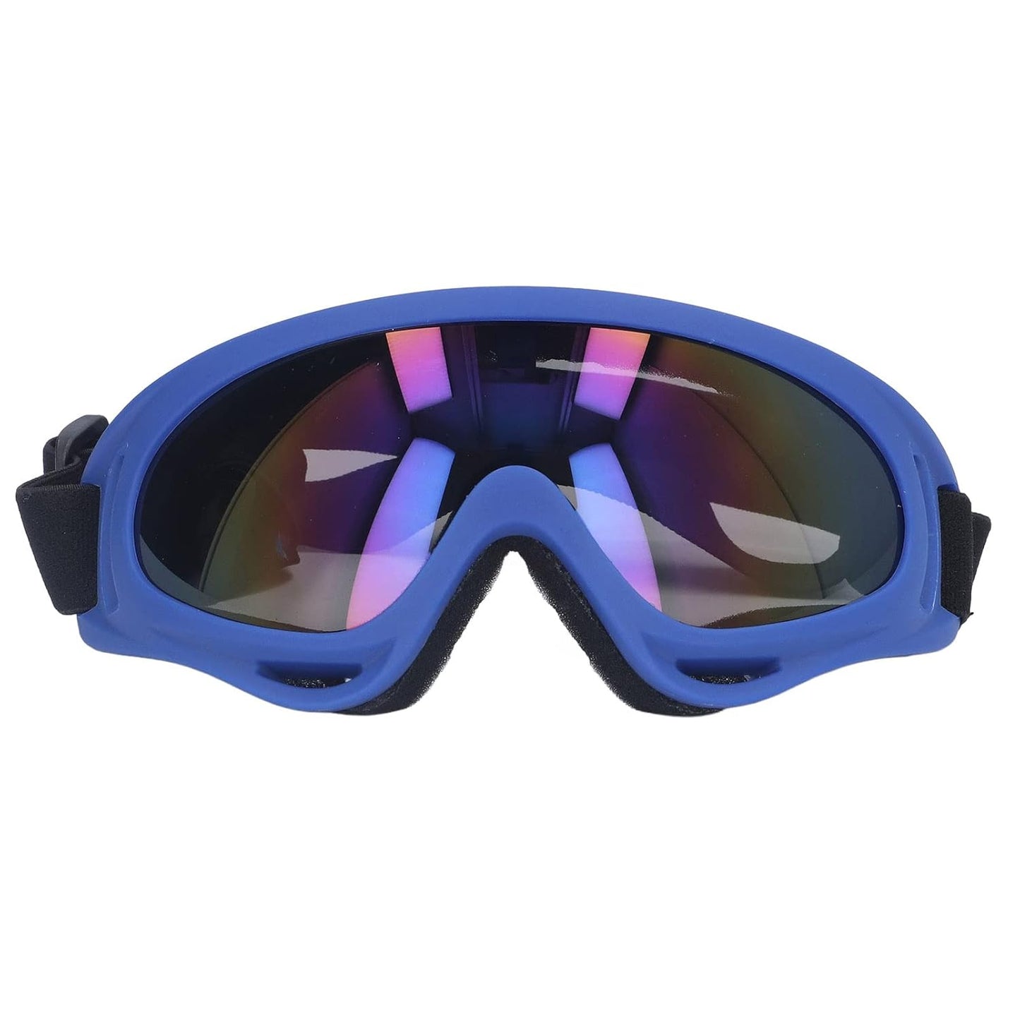 Sunglasses, Comfortable Frame Impact Resistant Windproof Large Dog Goggles for Swimming for Riding Motorcycle