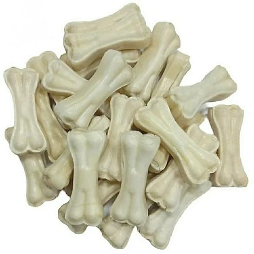 Dog Chew Bone 4 Inches (4") , Dog Treats, Delicious Bones for Small Dogs (PUPPY & ADULT)