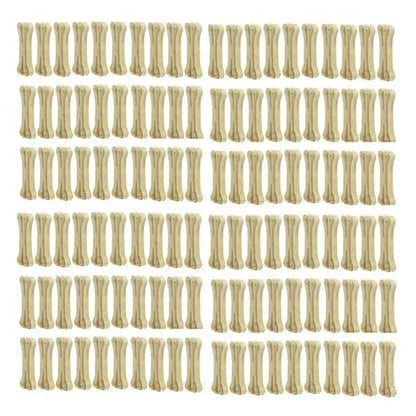 Dog Chew Bone 3 Inches (3") , Dog Treats, Delicious Bones for Small Dogs (PUPPY & ADULT)