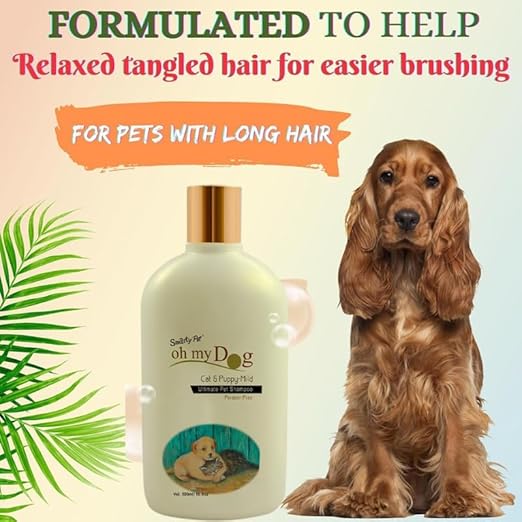 Oh My Dog Smarty Pet Shampoo, Paraben-Free, 500 ml Sold by Barkz and Mewz (Cat & Puppy)