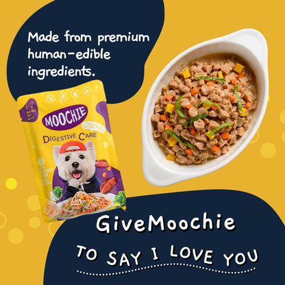 Moochie Digestive Care Casserole with Chicken Liver Gravy Adult Dog Wet Food