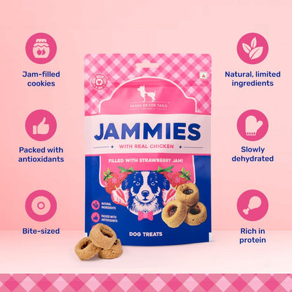 Heads Up For Tails Jammies Dog Treat, All Life Stages, Stick