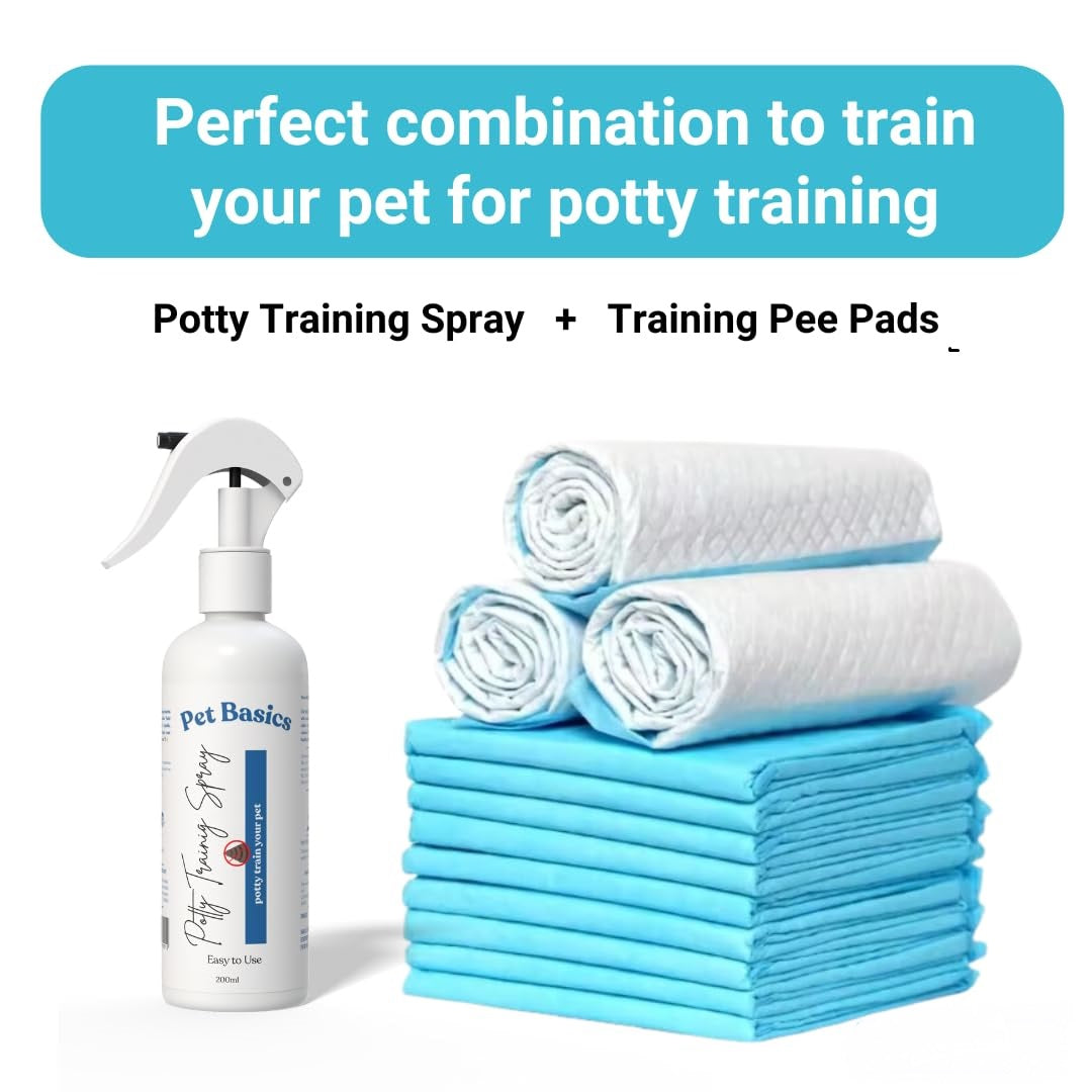 Absorption Training Pads for Dogs & Puppies  | Super Absorbent, Leak-Proof, Quick-Dry
