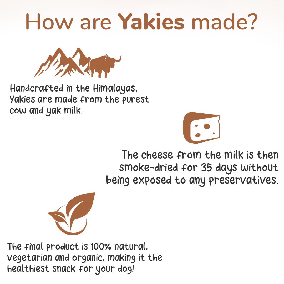 Yakies Vegetarian Natural Chew Bone