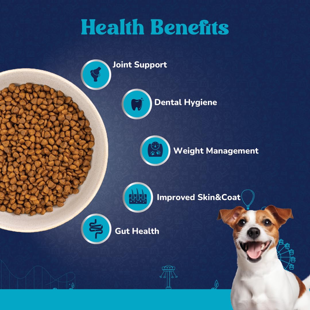 CARNIWEL Veg Superfoods Dry Dog Food for Small Dog Adult Vegetable Dry Adult Dog Food