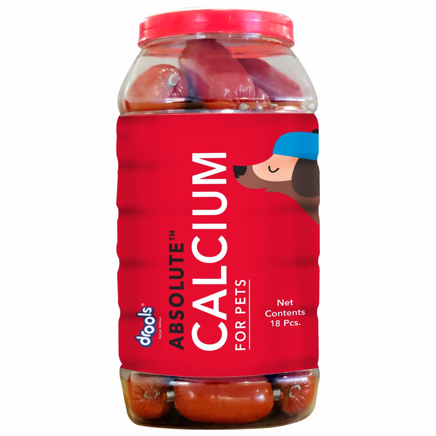 Drools Absolute Calcium Sausage Supplement for Dogs