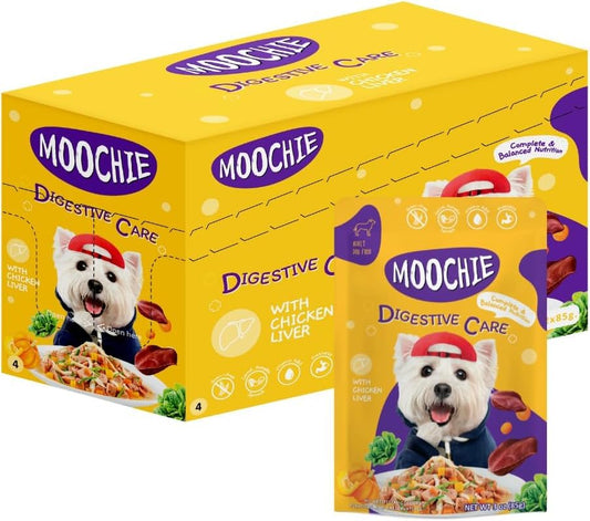 Moochie Digestive Care Casserole with Chicken Liver Gravy Adult Dog Wet Food
