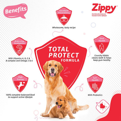 Zippy Starter Dry Dog Food | Pregnant Mother & Weaning Puppy, Real Chicken & Vegetables, Nutritionally Balanced Dog Food