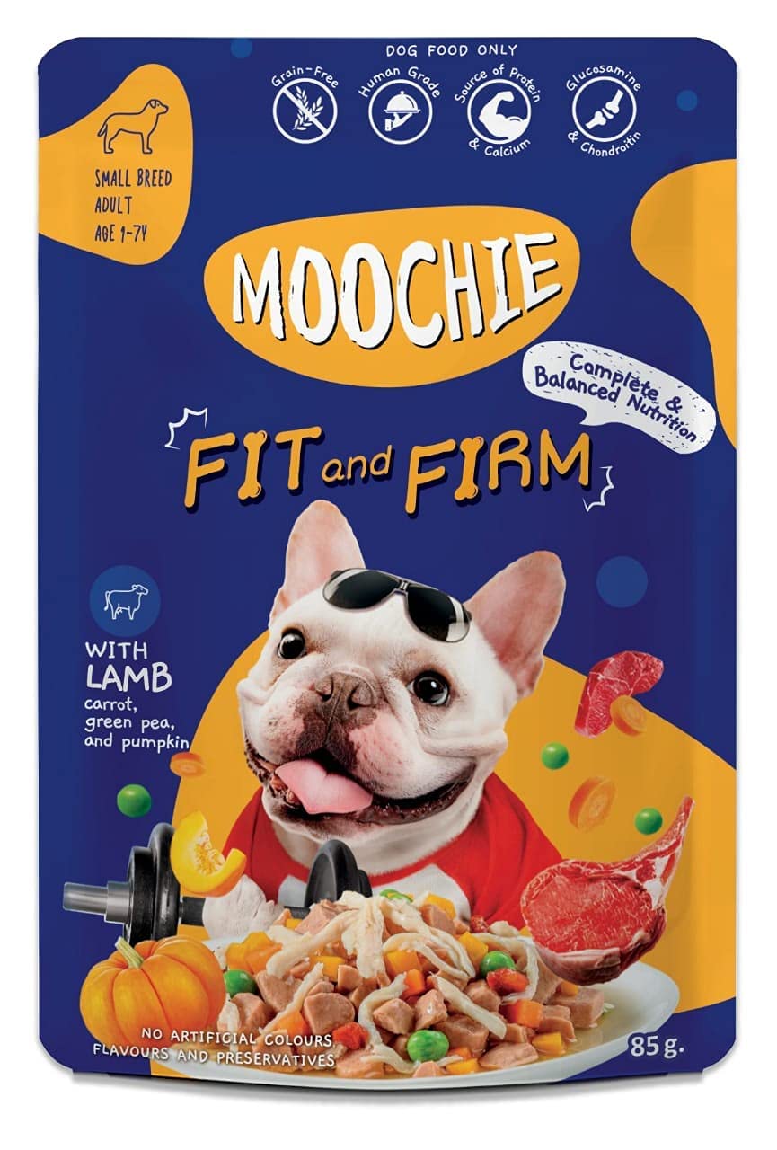 PETS EMPIRE Moochie Wet Dog Food Combo, Grain Free Gavy Meal, No Artificial Flavours, High Protein Dogs Gravy Foods, Non-Vegetarian Pet Meals, All Flavour Mix for Dogs, Puppy