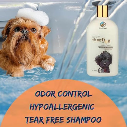 Oh My Dog Paraben Free Ultimate Pet Shampoo for Puppies & Dogs Odour Control 500 Ml