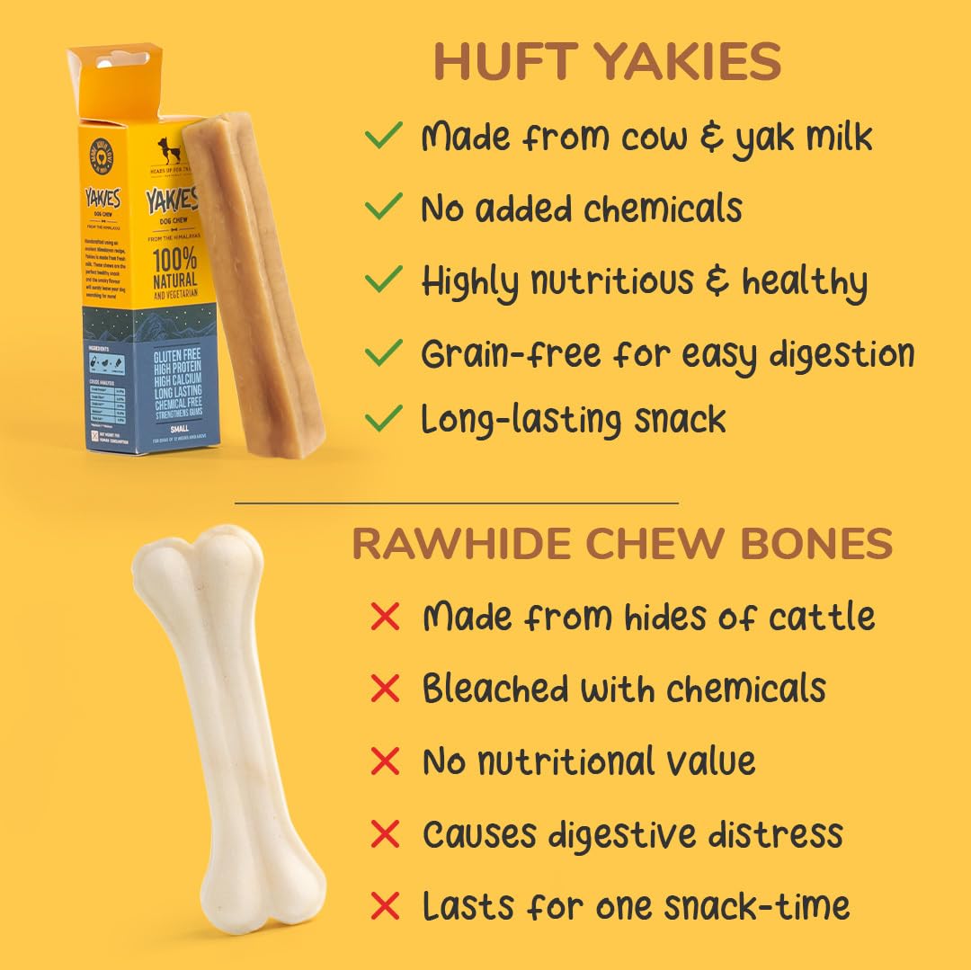 Yakies Vegetarian Natural Chew Bone