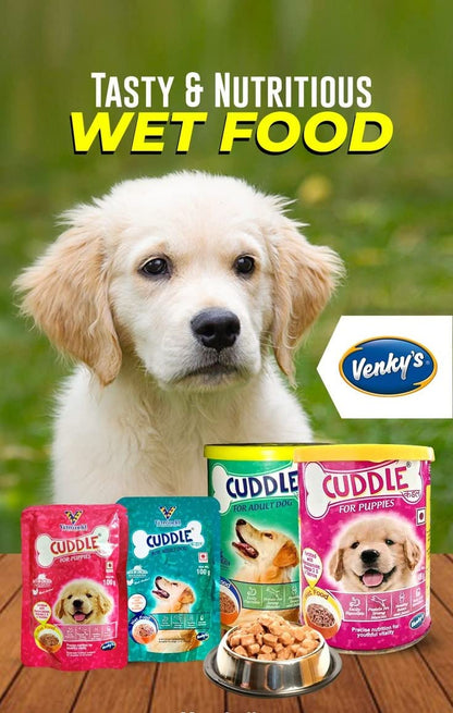 Venworld Cuddle Gravy, Wet Dog Food, For Puppy, Rich In Chicken 100 Gms