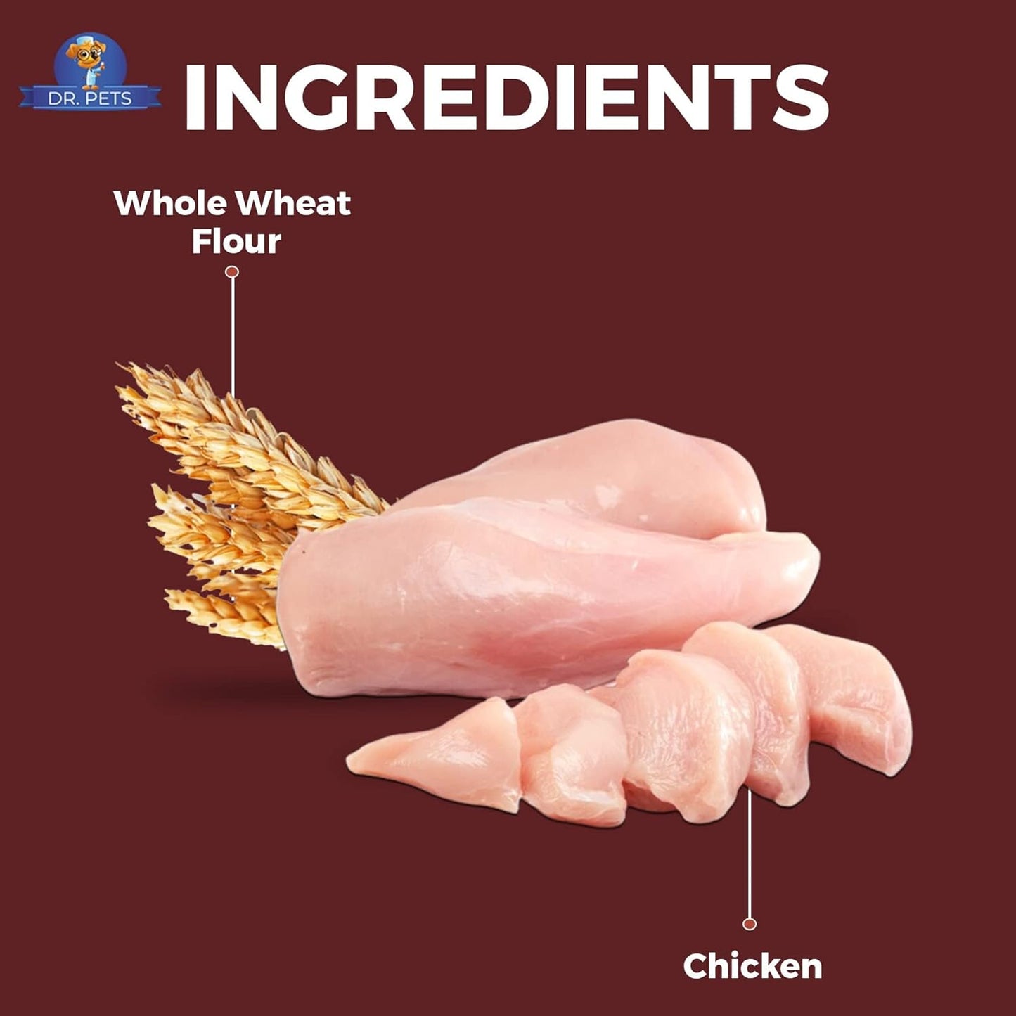 Dr. Pets Treetos Real Chicken