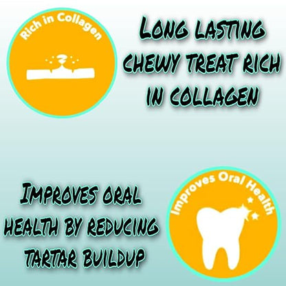 Dog Chew Bone 3 Inches (3") , Dog Treats, Delicious Bones for Small Dogs (PUPPY & ADULT)